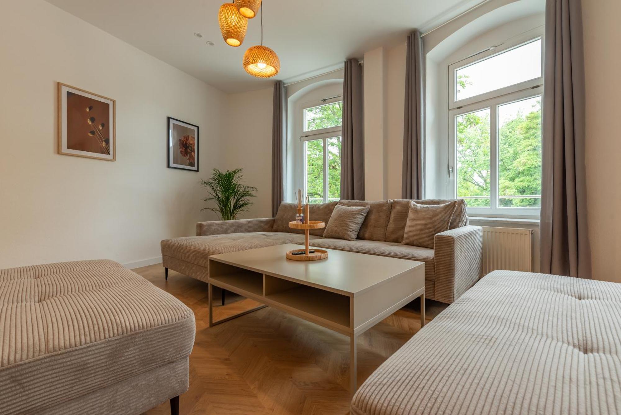 Moderne City Appartments Chemnitz Bagian luar foto
