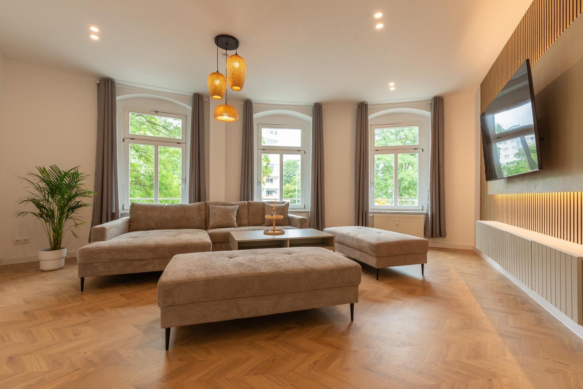 Moderne City Appartments Chemnitz Bagian luar foto